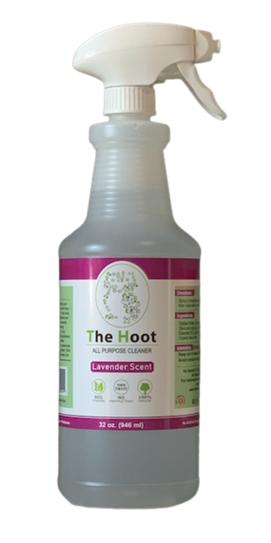 The Hoot All Natural - Lavender cleaner - 32oz - case of 12