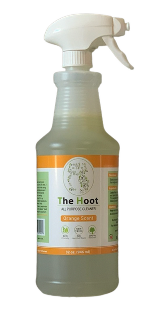 The Hoot All Natural - Orange cleaner - 32oz - case of 12